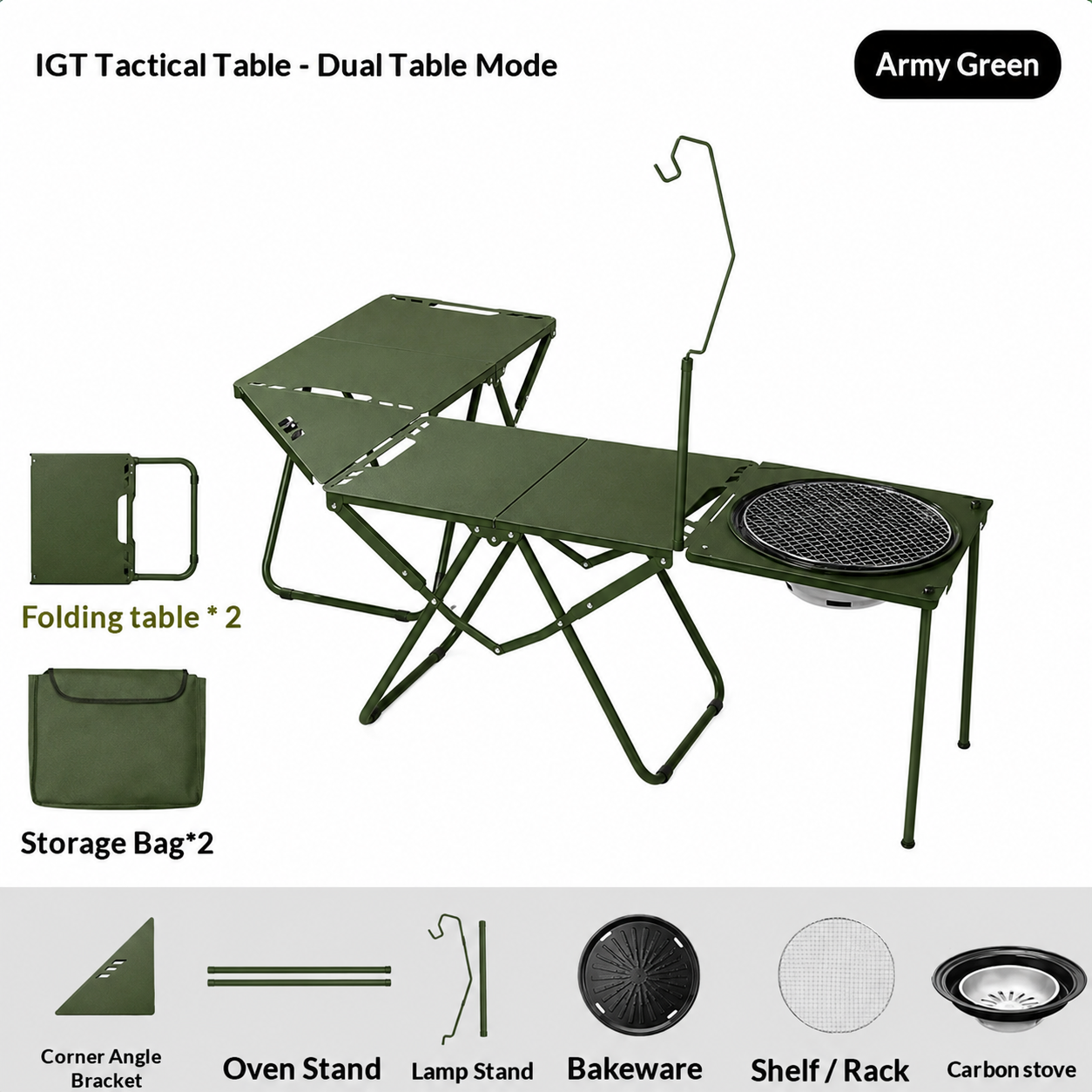 Modular Camping Table Set